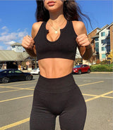 Seamless Yoga Suit Female Sportswear