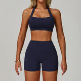 Backless Yoga Clothes Suit Halter Tight Quick-drying Workout Clothes