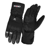 Men's Motorcycle Riding Equipment Waterproof Thickened Warmth Touch Screen Anti-drop Gloves